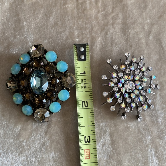 Yosca and ab crystal pin brooche - Picture 4 of 4